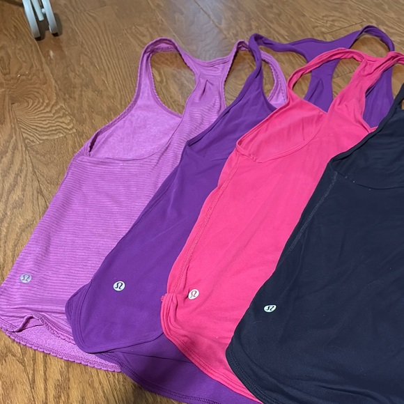 lululemon athletica Tank Tops - Navy, Pink, Purple, Lavender - Picture 4 of 4